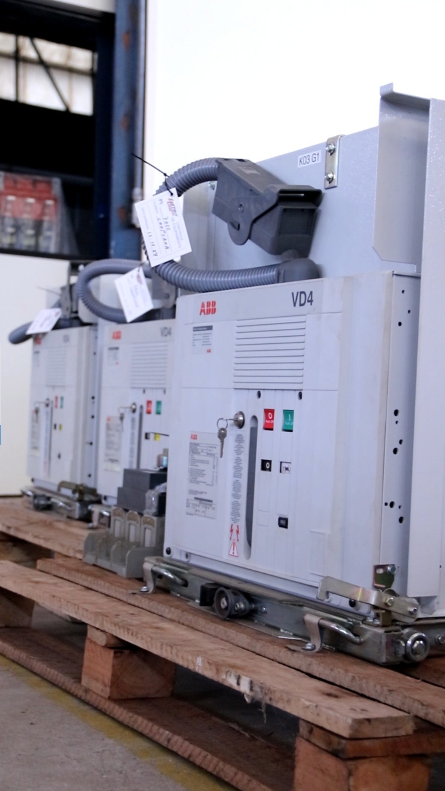 Prestação de serviço em disjuntor